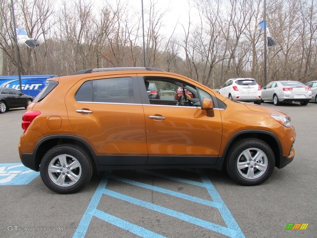 Orange Burst Metallic 2017 Chevrolet Trax LT AWD Exterior Photo #117057437
