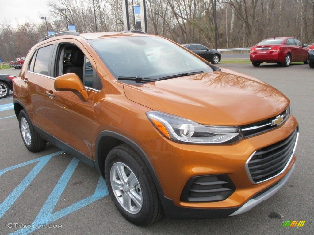 Orange Burst Metallic 2017 Chevrolet Trax LT AWD Exterior Photo #117057467