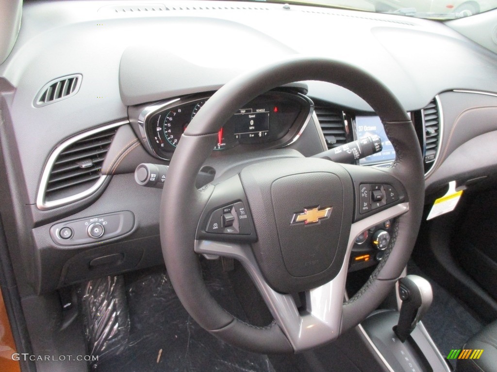2017 Chevrolet Trax LT AWD Jet Black Steering Wheel Photo #117057611