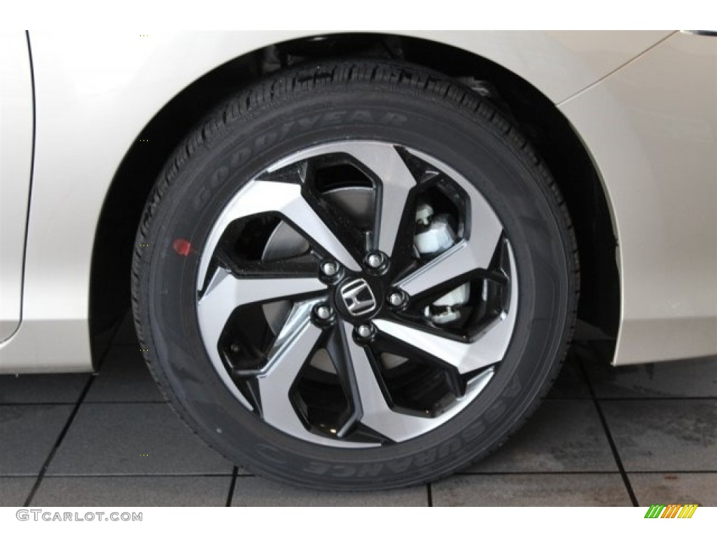 2017 Accord EX-L V6 Sedan - Champagne Frost Pearl / Ivory photo #2