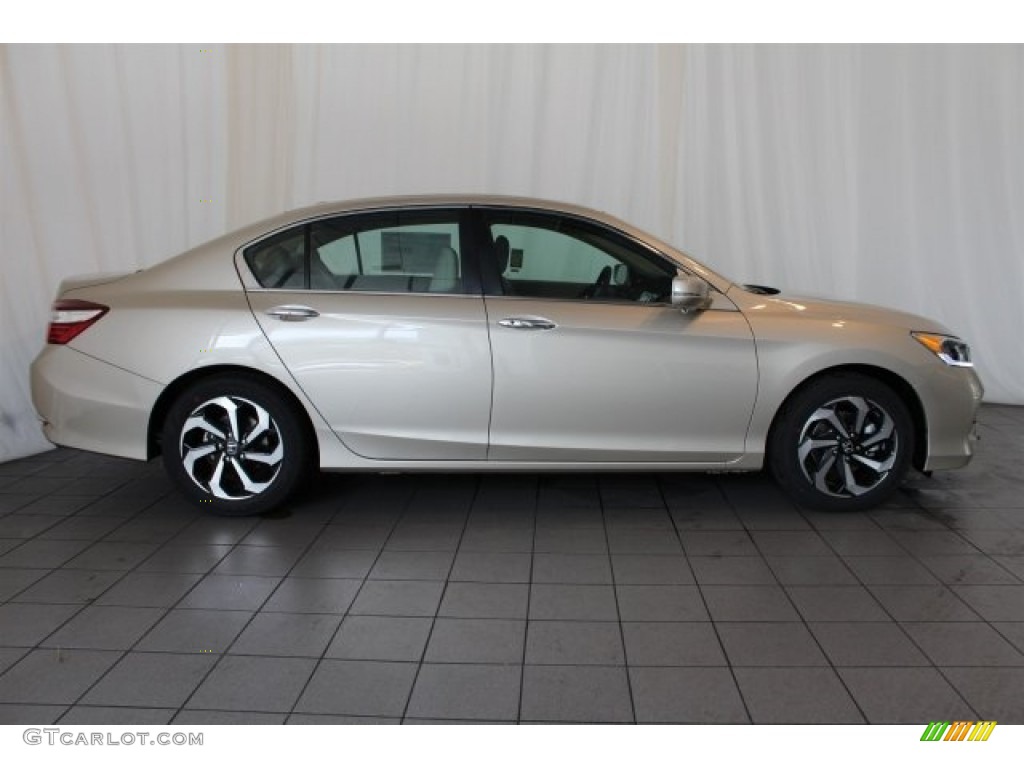2017 Accord EX-L V6 Sedan - Champagne Frost Pearl / Ivory photo #3