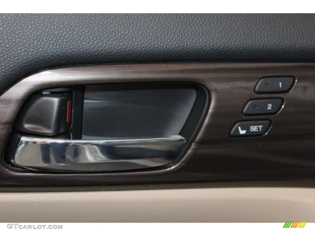 2017 Accord EX-L V6 Sedan - Champagne Frost Pearl / Ivory photo #8