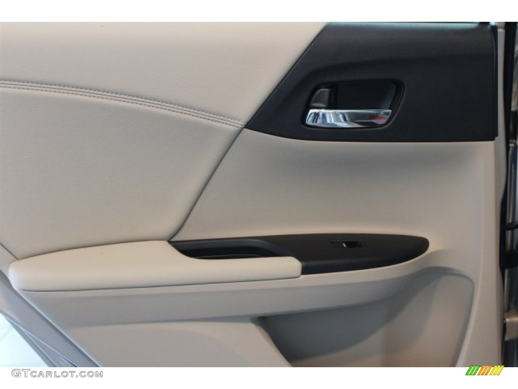2017 Accord EX-L V6 Sedan - Champagne Frost Pearl / Ivory photo #27