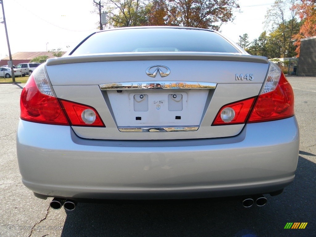2006 M 45 Sport Sedan - Liquid Platinum Metallic / Graphite photo #9