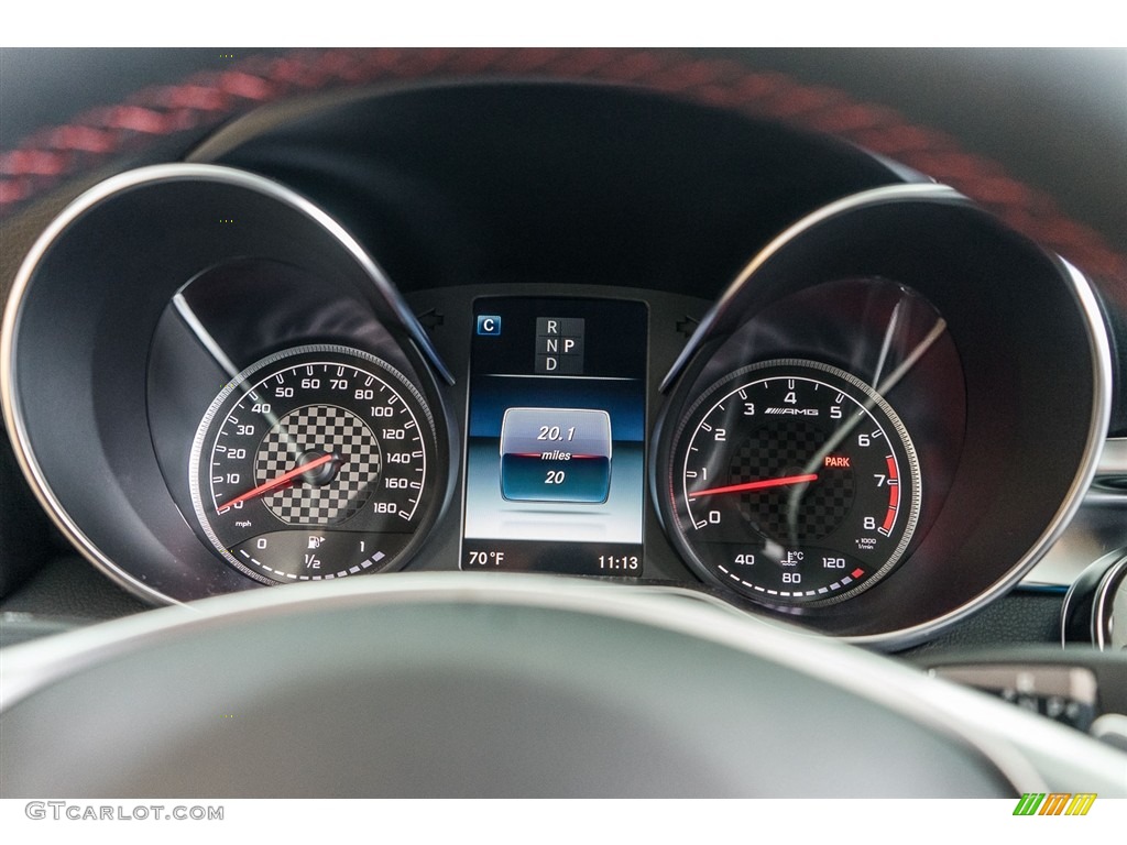 2017 Mercedes-Benz C 43 AMG 4Matic Sedan Gauges Photo #117059576
