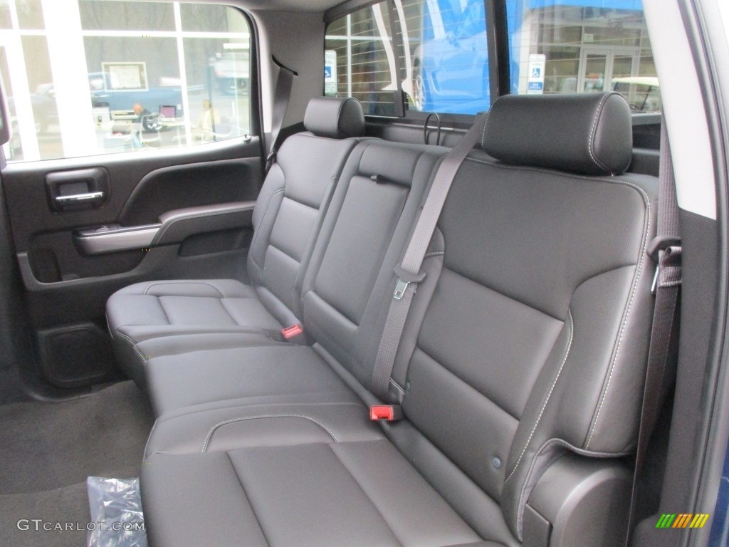 Jet Black Interior 2017 Chevrolet Silverado 1500 LTZ Crew Cab 4x4 Photo #117059855