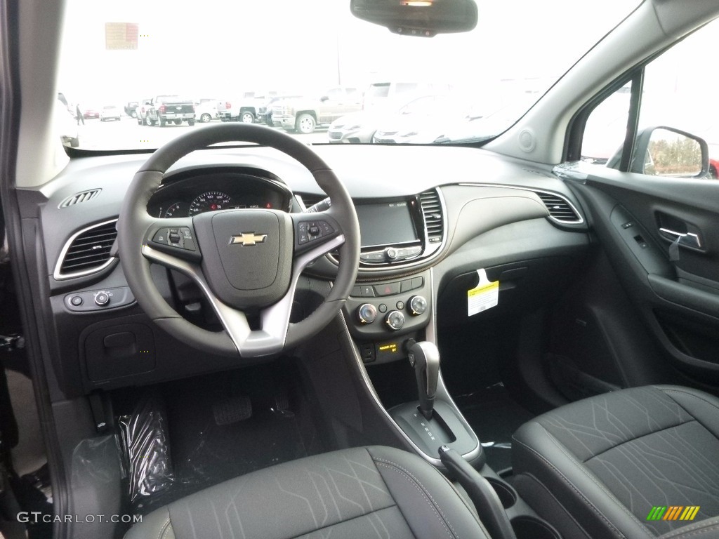 Jet Black Interior 2017 Chevrolet Trax LT AWD Photo #117060218