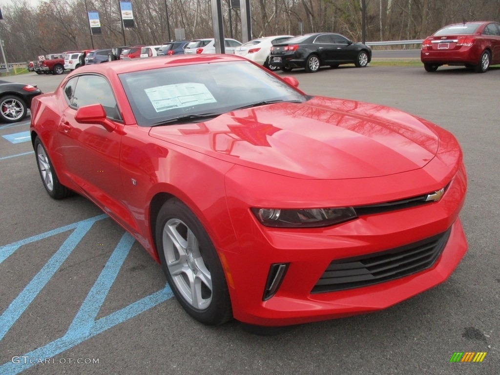 Red Hot 2017 Chevrolet Camaro SS Coupe 50th Anniversary Exterior Photo #117060353