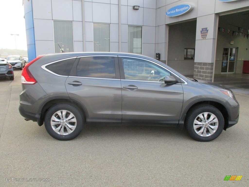 2014 CR-V EX AWD - Polished Metal Metallic / Gray photo #2