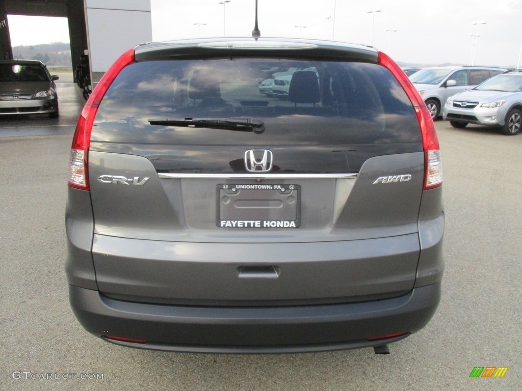 2014 CR-V EX AWD - Polished Metal Metallic / Gray photo #3