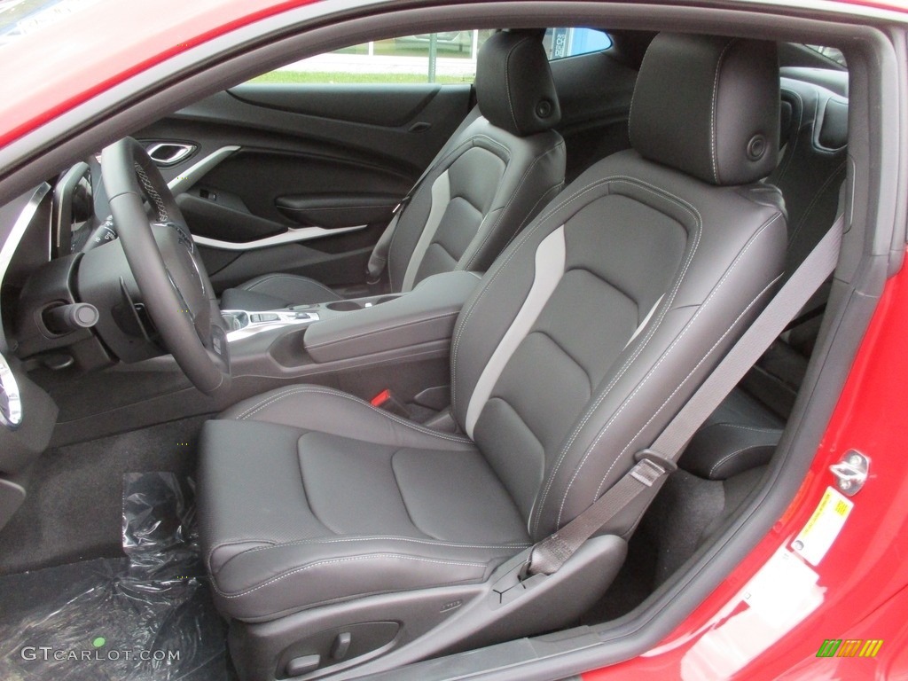 Jet Black Interior 2017 Chevrolet Camaro SS Coupe 50th Anniversary Photo #117060413