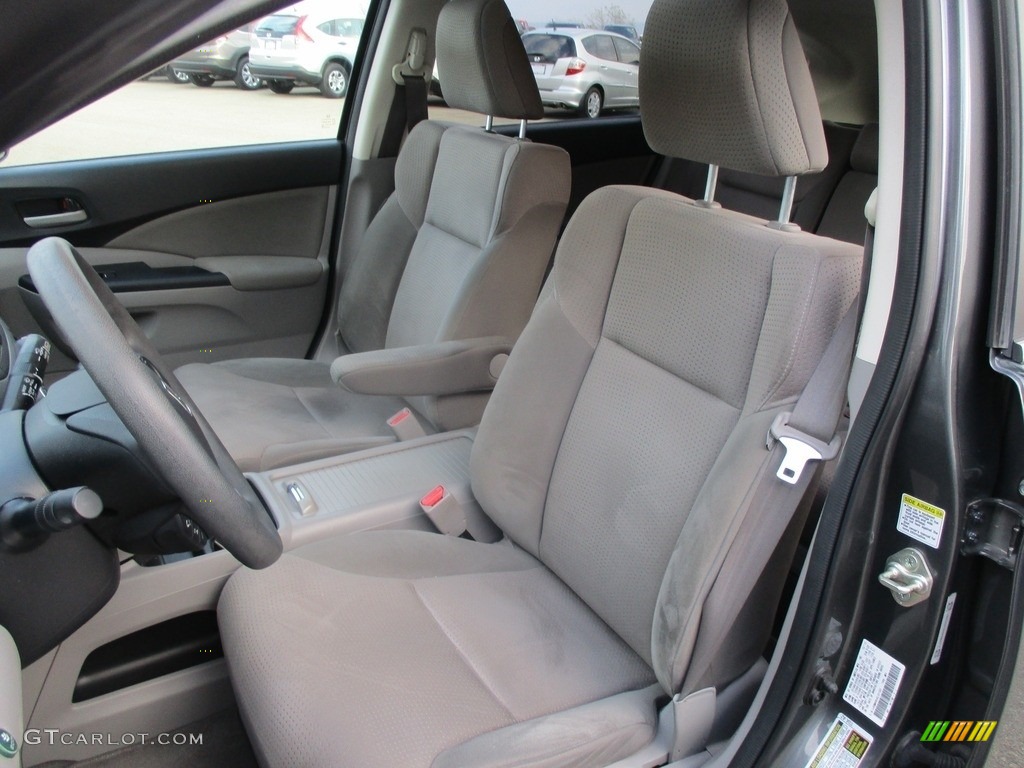 2014 CR-V EX AWD - Polished Metal Metallic / Gray photo #7