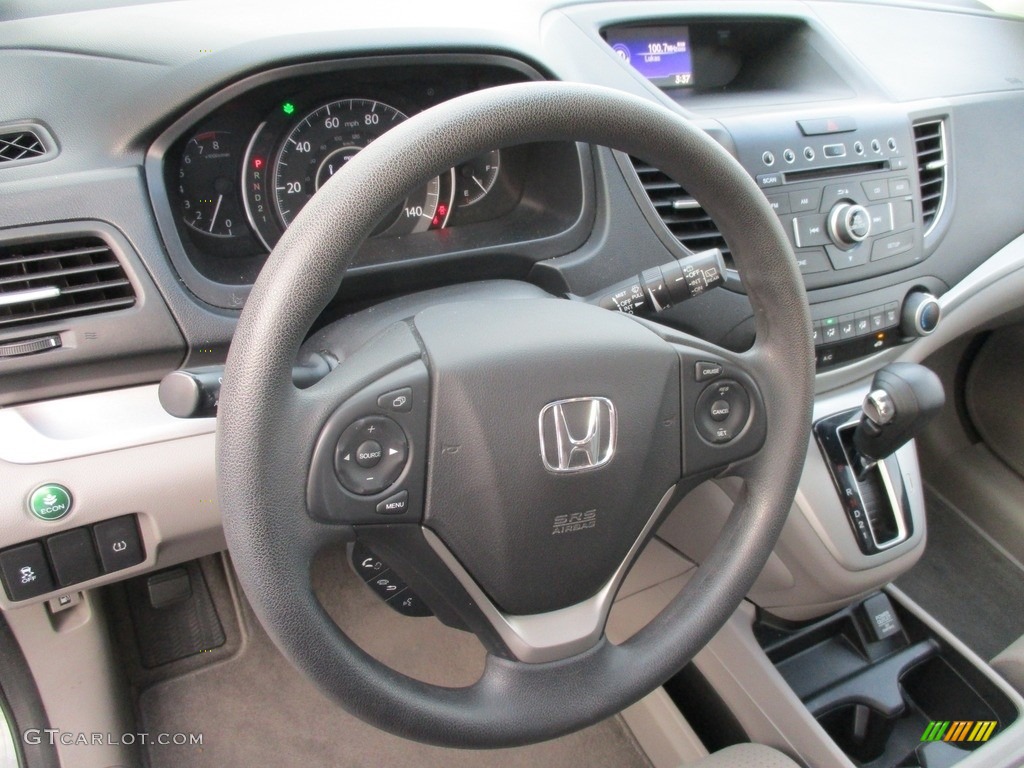 2014 CR-V EX AWD - Polished Metal Metallic / Gray photo #11