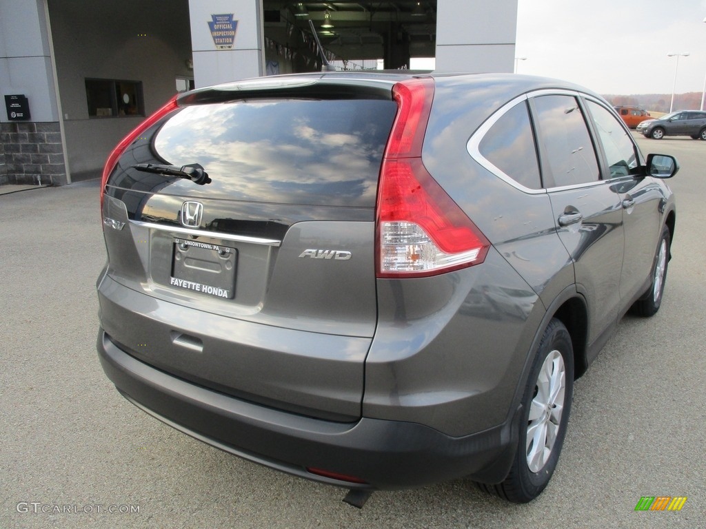 2014 CR-V EX AWD - Polished Metal Metallic / Gray photo #18
