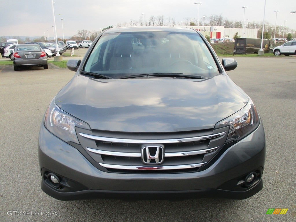 2014 CR-V EX AWD - Polished Metal Metallic / Gray photo #19