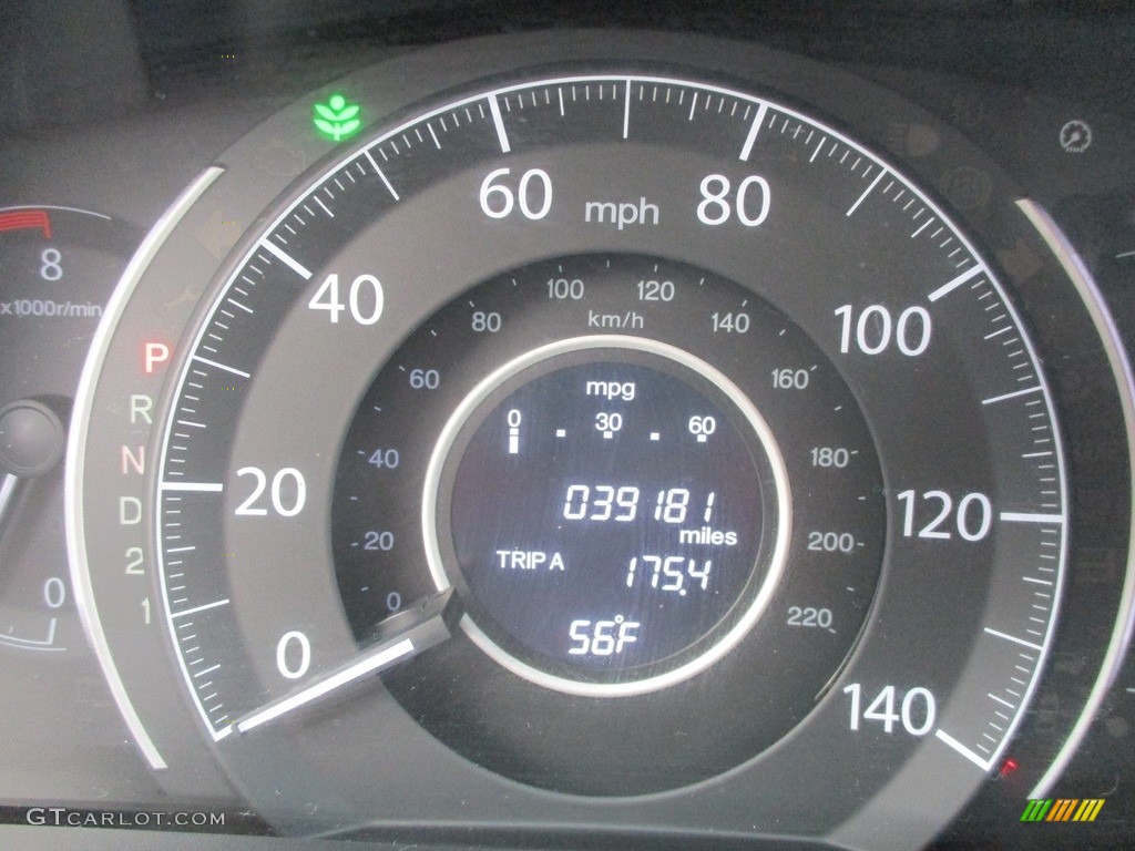 2014 CR-V EX AWD - Polished Metal Metallic / Gray photo #20