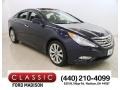 Indigo Blue Pearl 2011 Hyundai Sonata SE