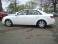 2008 Powder White Pearl Hyundai Sonata GLS  photo #3