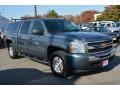 2011 Blue Granite Metallic Chevrolet Silverado 1500 LS Crew Cab 4x4  photo #3