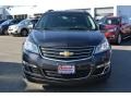 2014 Cyber Grey Metallic Chevrolet Traverse LT AWD  photo #2