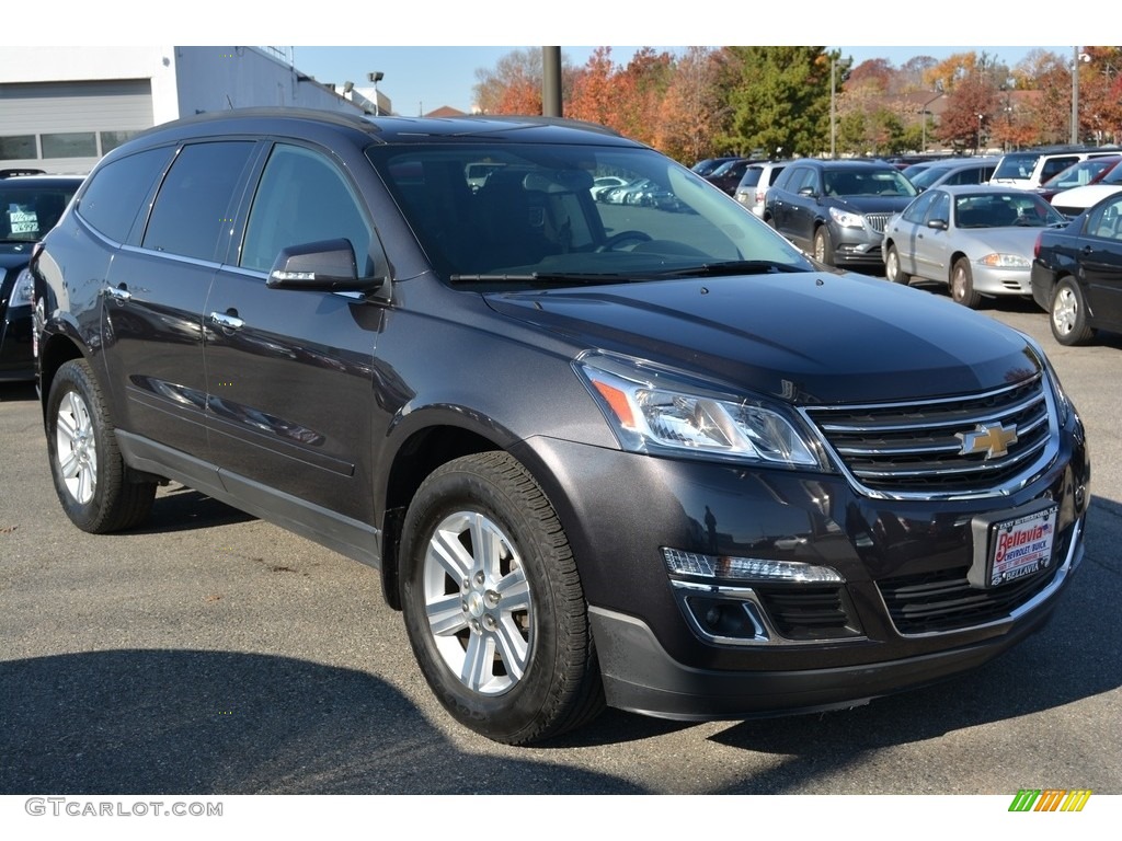 2014 Traverse LT AWD - Cyber Grey Metallic / Dark Titanium/Light Titanium photo #3