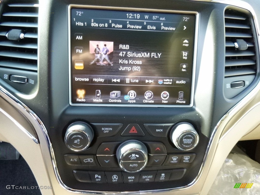2017 Grand Cherokee Limited 4x4 - Walnut Brown Metallic / Black/Light Frost Beige photo #20