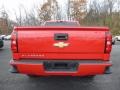 Red Hot 2017 Chevrolet Silverado 1500 Custom Double Cab 4x4 Exterior
