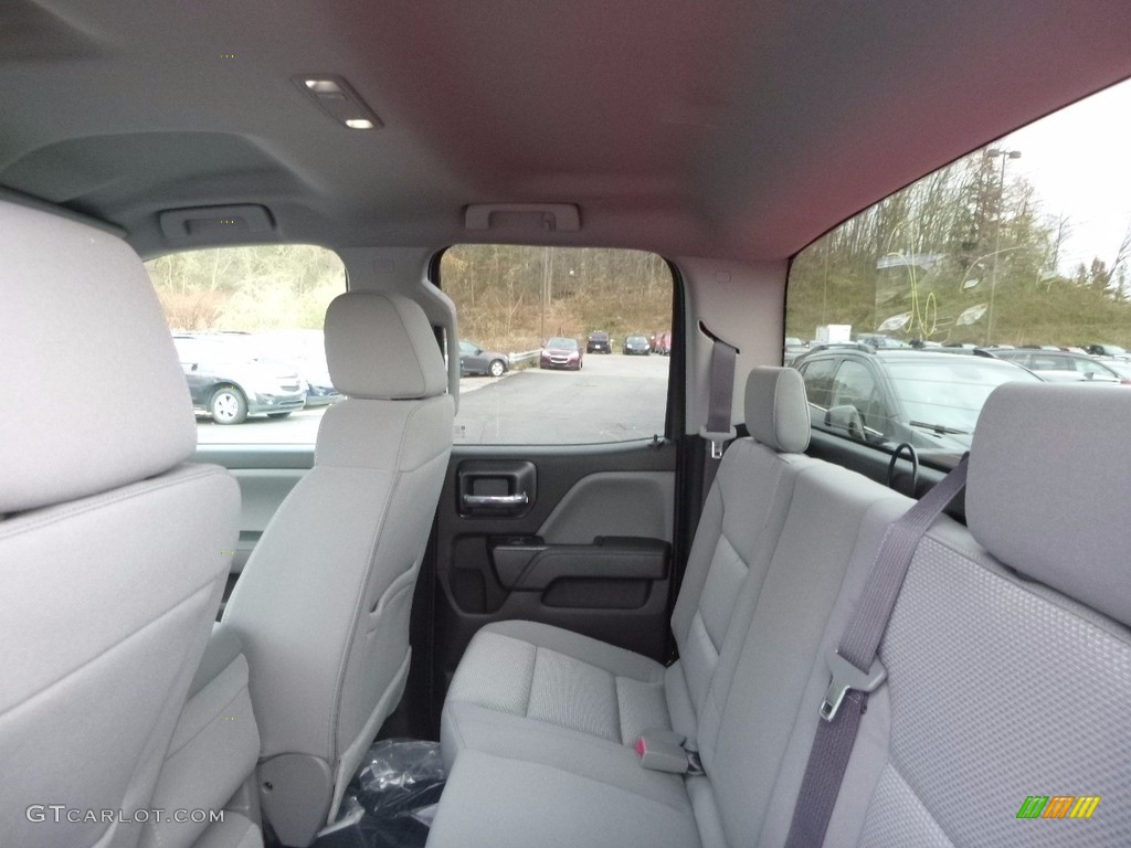 2017 Chevrolet Silverado 1500 Custom Double Cab 4x4 Rear Seat Photo #117064740
