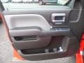 2017 Chevrolet Silverado 1500 Dark Ash/Jet Black Interior Door Panel Photo