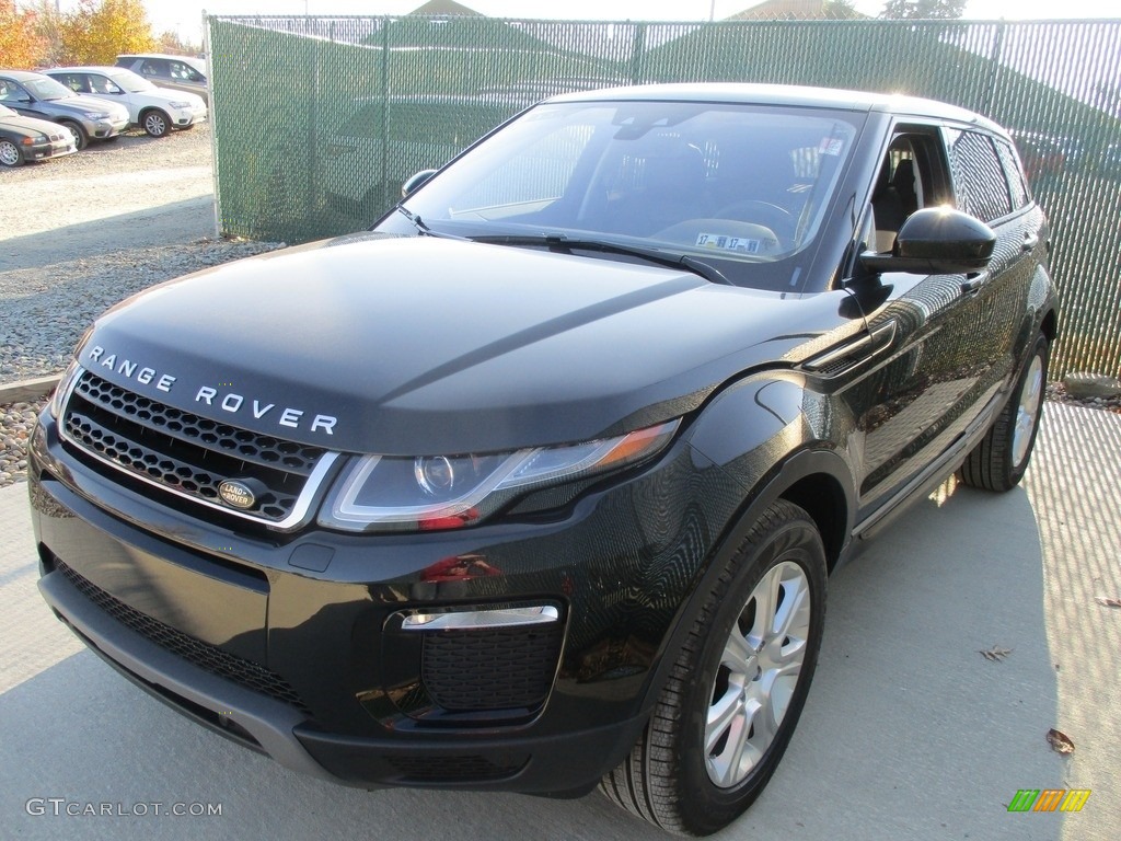 2017 Range Rover Evoque SE Premium - Santorini Black Metallic / Ebony/Ebony photo #6