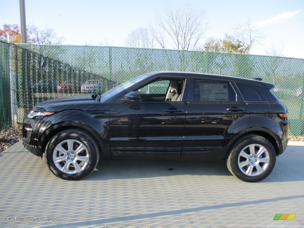 Santorini Black Metallic 2017 Land Rover Range Rover Evoque SE Premium Exterior Photo #117064935
