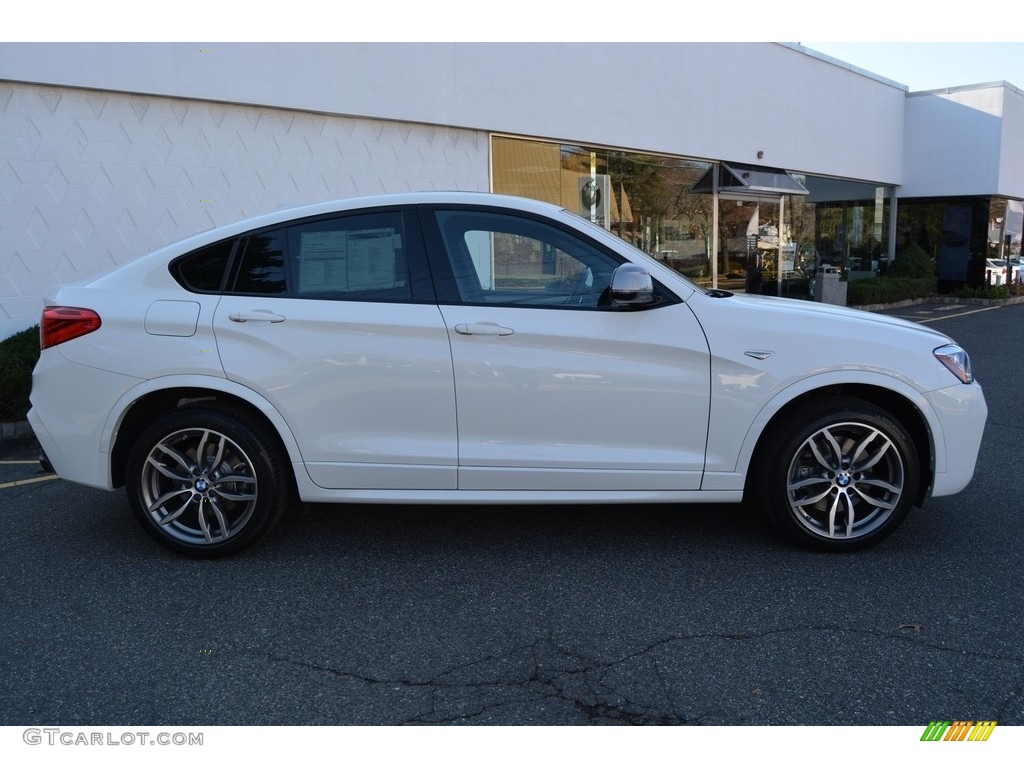 2017 X4 M40i - Alpine White / Mocha photo #2