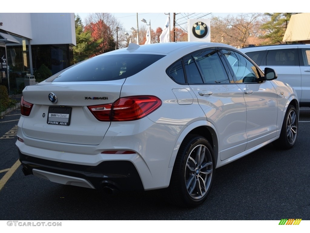 2017 X4 M40i - Alpine White / Mocha photo #3
