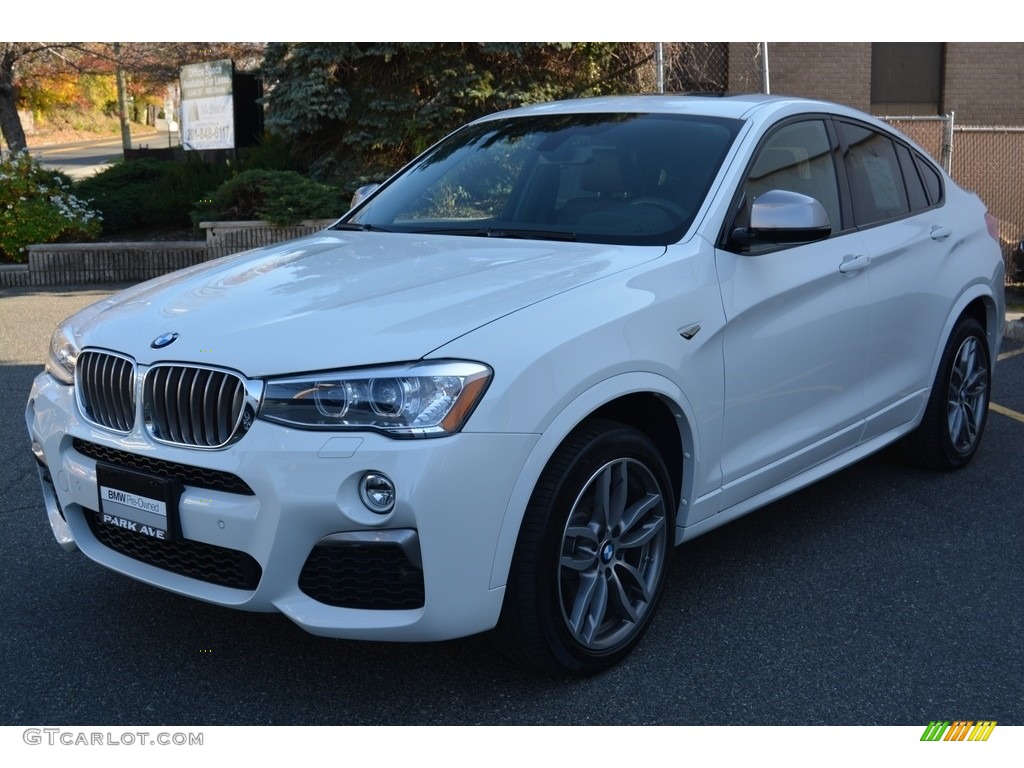 2017 X4 M40i - Alpine White / Mocha photo #6