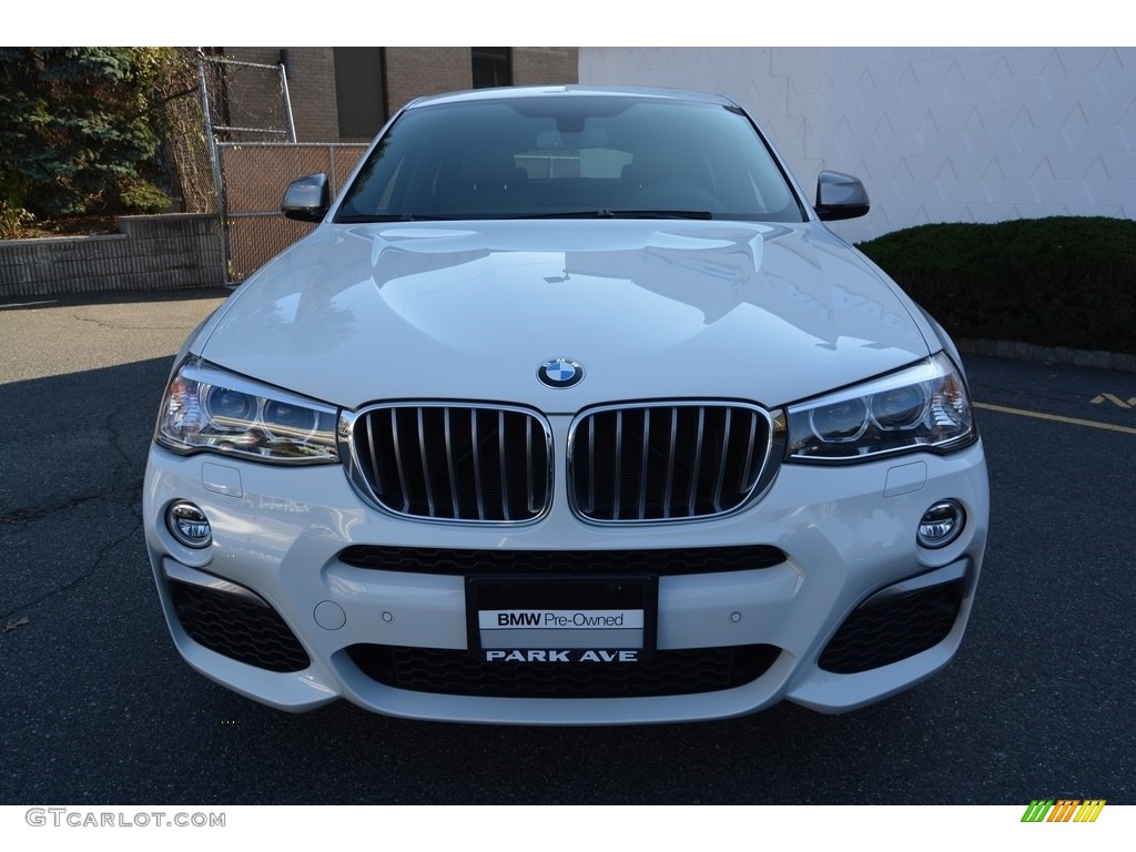2017 X4 M40i - Alpine White / Mocha photo #7