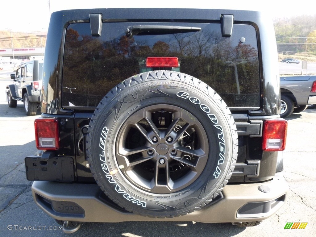 2017 Wrangler Unlimited 75th Anniversary Edition 4x4 - Black / Black photo #4