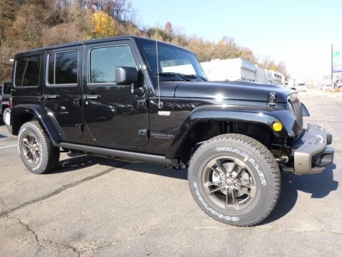 2017 Jeep Wrangler Unlimited 75th Anniversary Edition 4x4 Data, Info and Specs