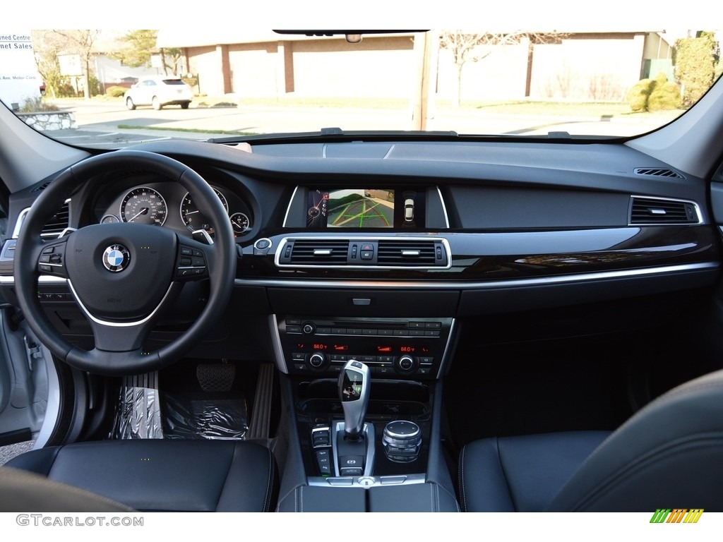2016 5 Series 535i xDrive Gran Turismo - Glacier Silver Metallic / Black photo #14