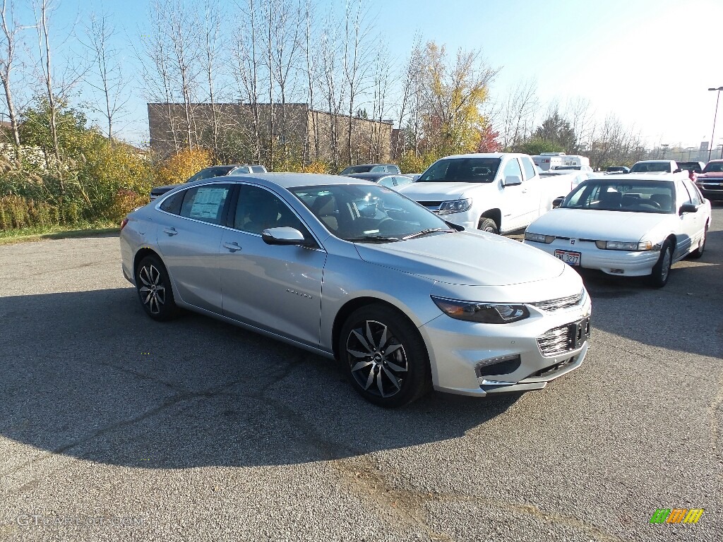 2017 Malibu LT - Silver Ice Metallic / Jet Black photo #3