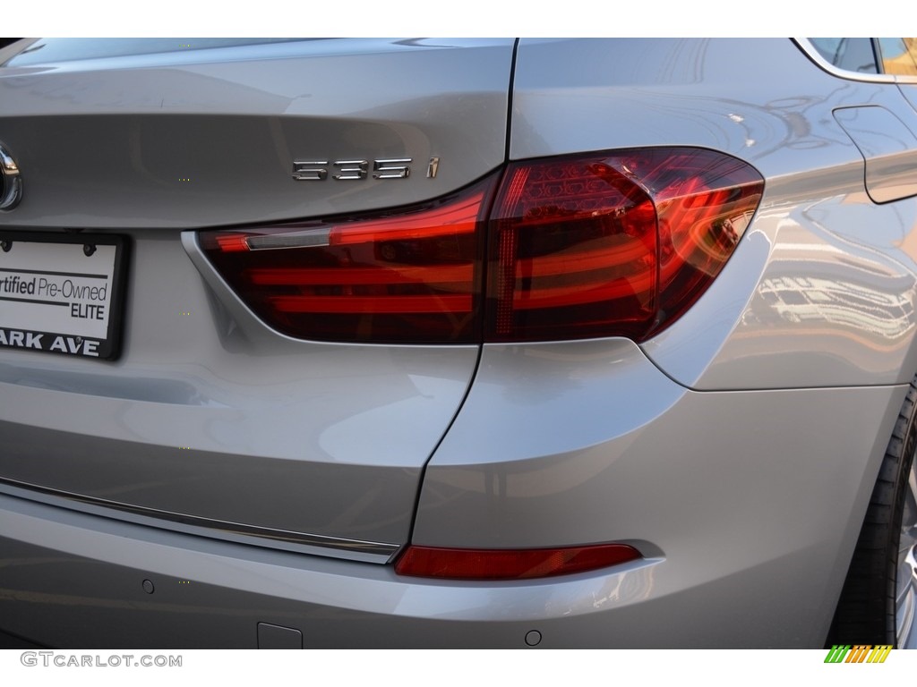 2016 5 Series 535i xDrive Gran Turismo - Glacier Silver Metallic / Black photo #22