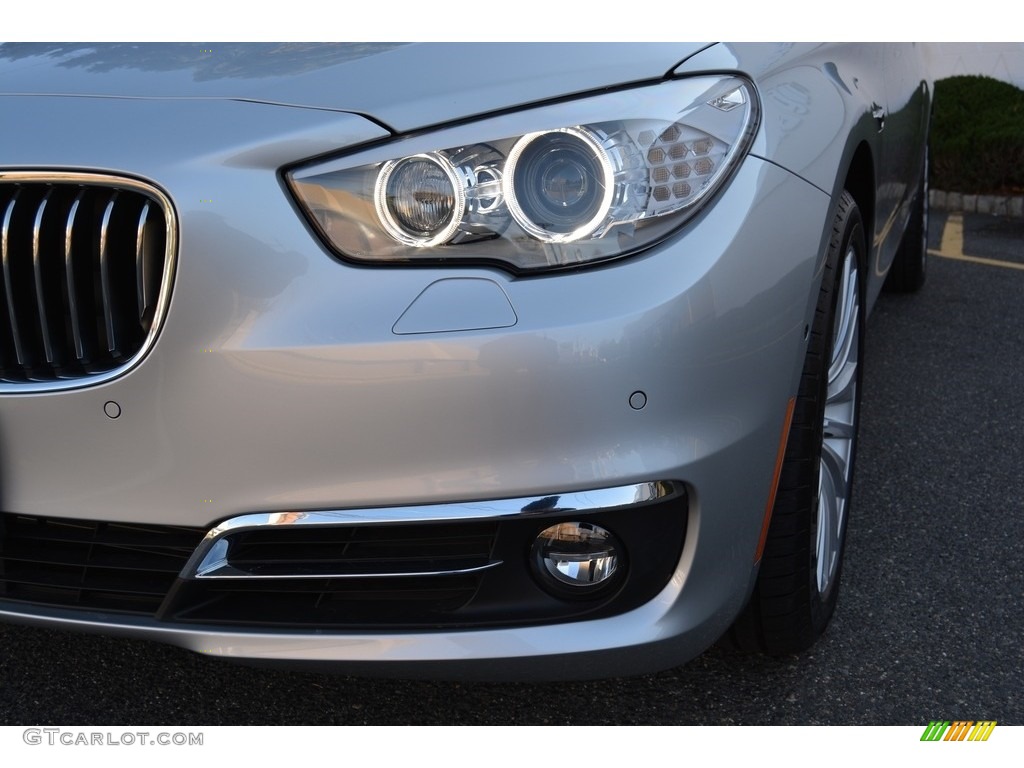 2016 5 Series 535i xDrive Gran Turismo - Glacier Silver Metallic / Black photo #30