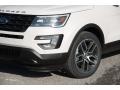 2017 White Platinum Ford Explorer Sport 4WD  photo #2