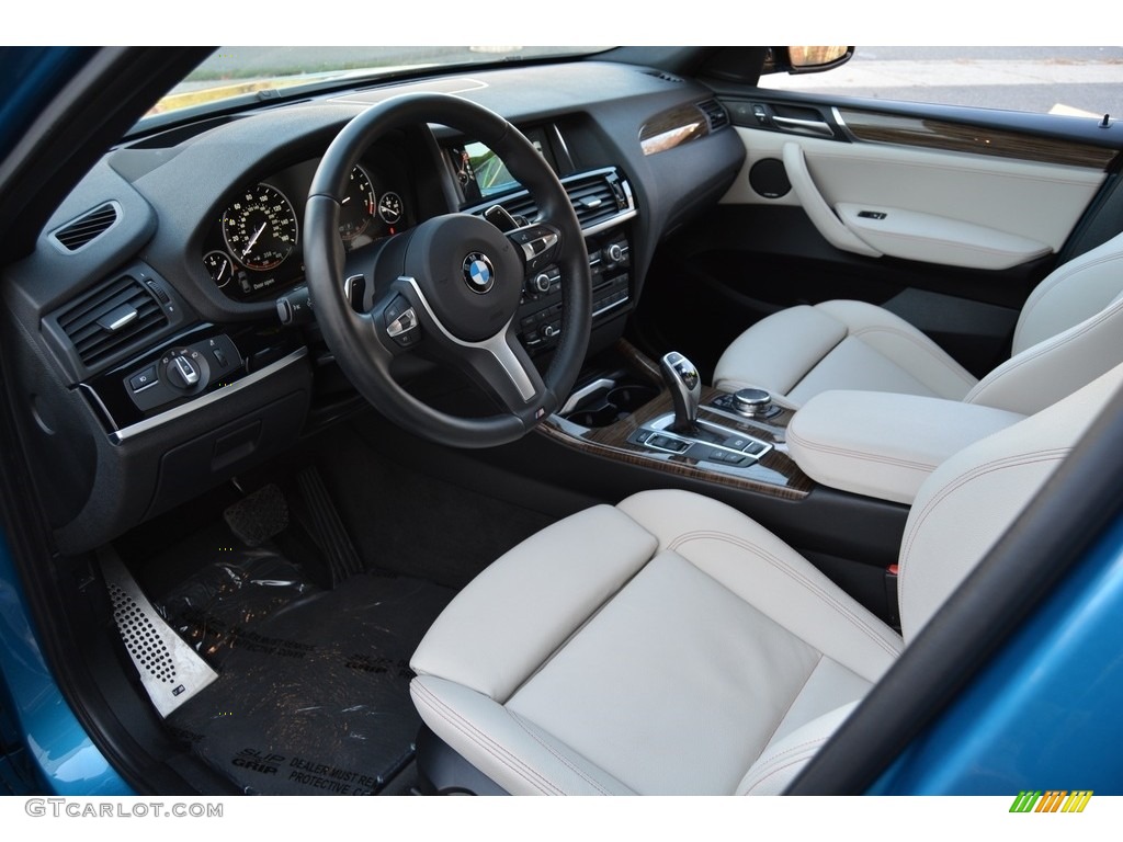 Ivory White Interior 2016 BMW X4 M40i Photo #117067629