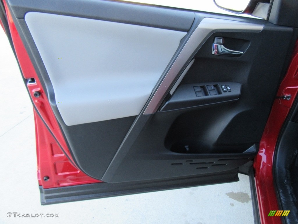 2017 Toyota RAV4 XLE Ash Door Panel Photo #117067692