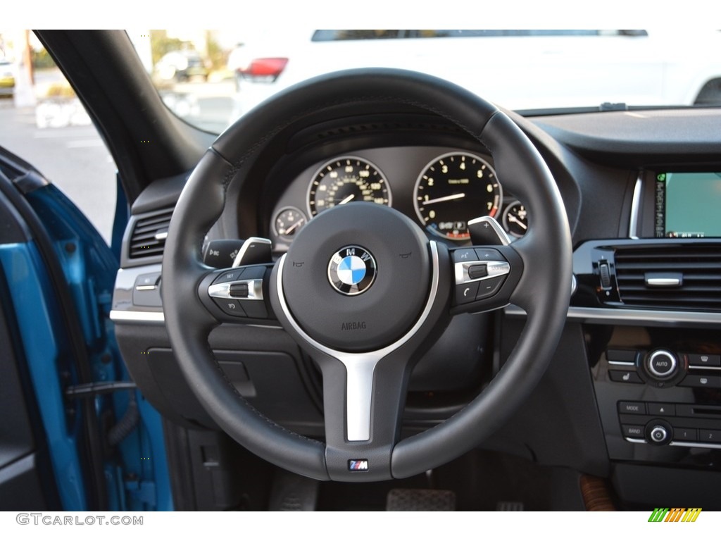 2016 BMW X4 M40i Steering Wheel Photos