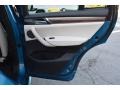 Ivory White 2016 BMW X4 M40i Door Panel
