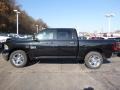 2017 Brilliant Black Crystal Pearl Ram 1500 Big Horn Crew Cab 4x4  photo #2