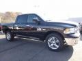 2017 Brilliant Black Crystal Pearl Ram 1500 Big Horn Crew Cab 4x4  photo #8