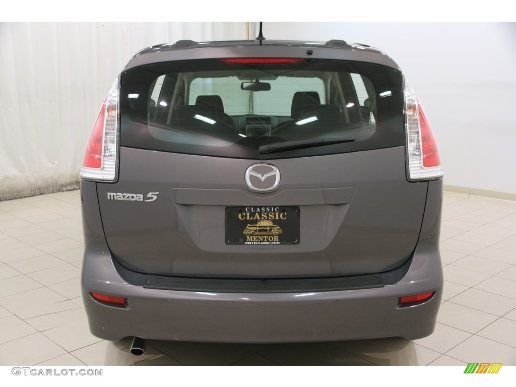 2009 MAZDA5 Sport - Galaxy Gray Mica / Black photo #17