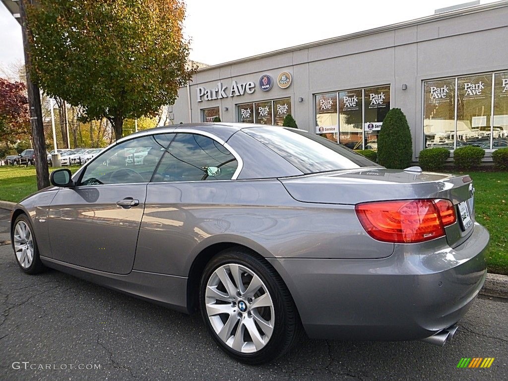 2013 3 Series 328i Convertible - Space Gray Metallic / Saddle Brown photo #3